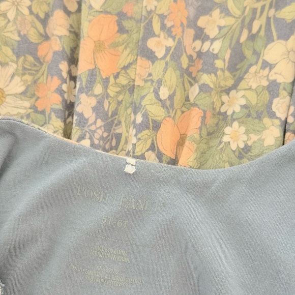 POSH PEANUT Jayla Floral Jumpsuit 5T 6T - Picture 6 of 6